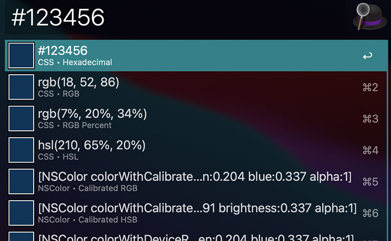 Mac版】Alfredでカラーコードを変換する方法 - Reactions